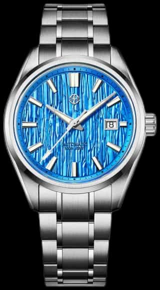 AETHELSOHN Glacier Hydraulic Ice-Texture Dial Automatic Watch