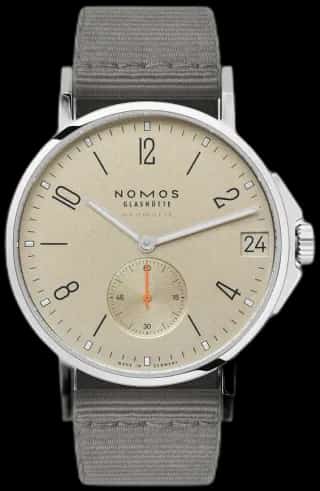 NOMOS Glashütte Ahoi neomatik 38 date sand