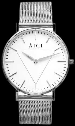 Aigi Watches Glacier 40MM Silver