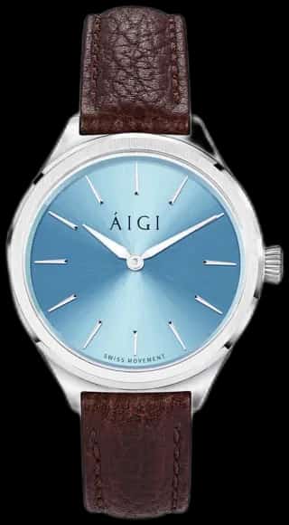 Aigi Watches POLAR BLUE 32MM