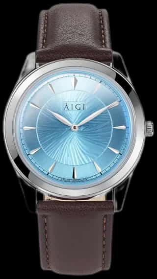 Aigi Watches POLAR BLUE 38MM