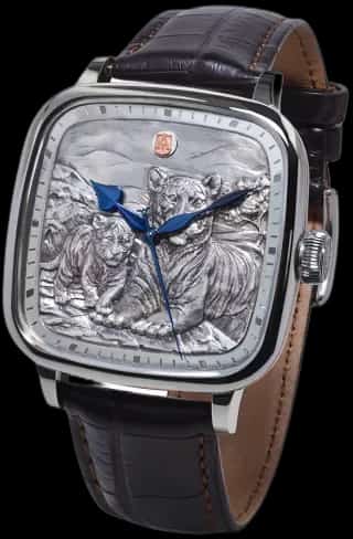 Alexander Shorokhoff Silver Tiger - Luxusuhr von Alexander Shorokhoff