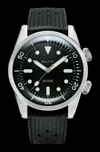 Baltic Aquascaphe Dual-Crown - Black PVD