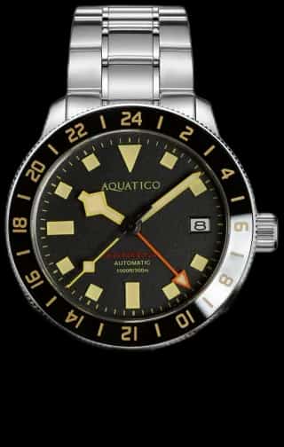 Aquatico SEAFARER 38mm GMT