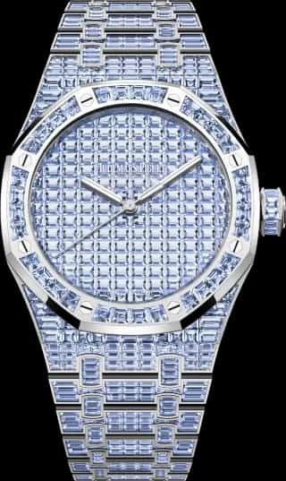 Audemars Piguet Royal Oak Selfwinding Tanzanite "50ᵀᴴ Anniversary" 41mm