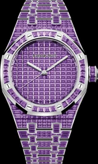 Audemars Piguet Royal Oak Selfwinding Amethyst "50ᵀᴴ Anniversary" 37mm
