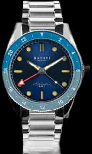 Batavi Watches Amsterdam Kosmopoliet GMT