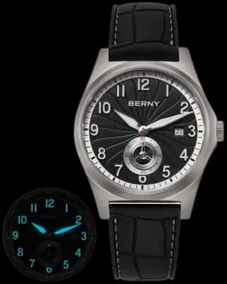 BERNY BERNY-Men Automatic Titanium Classic Watch-AMT358M