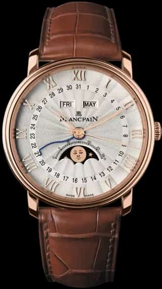 Blancpain Villeret Quantième Complet Demi-Savonnette