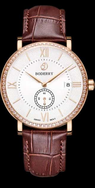 Boderry ELEGANT II - Swiss Quartz Movement Watch