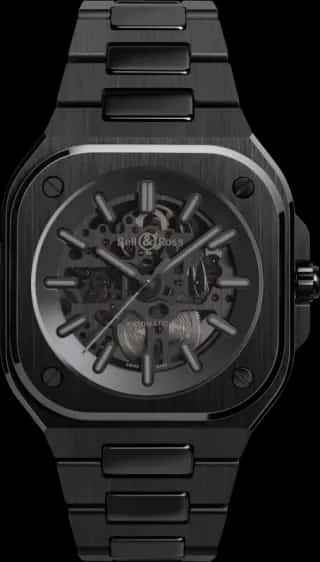 Bell & Ross BR-05 Skeleton Phantom Ceramic