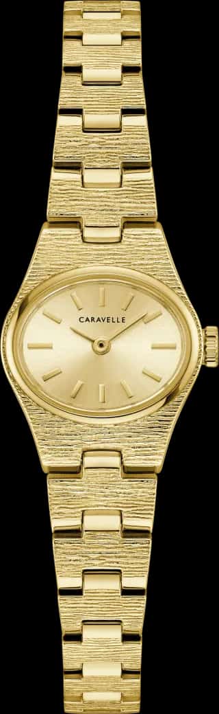 Bulova Champagne Dial Stainless Steel Bracelet Vintage Dress 44L271