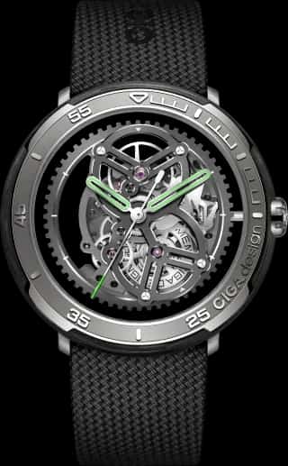 CIGA Design RACING-INSPIRED AUTOMATIC SKELETON WATCH VECTOR