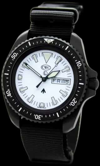 CWC SBS Black Ice Quartz Watch