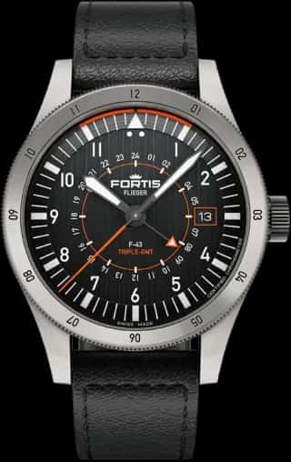 Fortis Flieger F-43 Triple-GMT