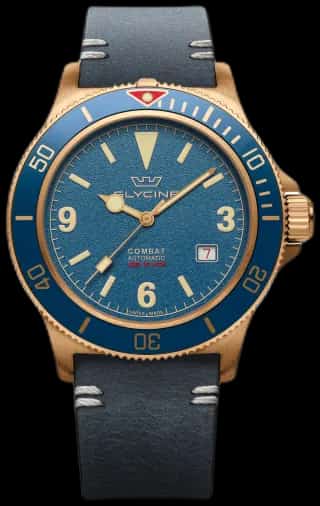 Glycine Men's Combat Sub Vintage Bronze 42mm Automatic Watch GL0266
