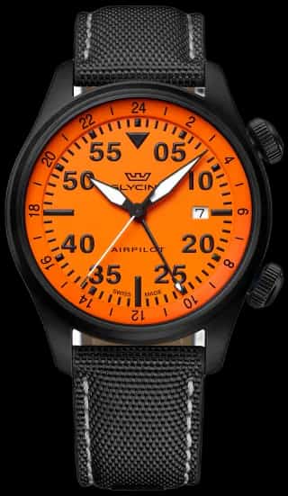 Glycine Men's Airpilot GMT 44mm Quartz Watch GL0436