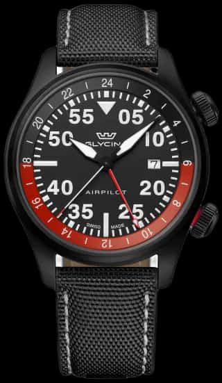 Glycine Men's Airpilot GMT 44mm Quartz Watch GL0438