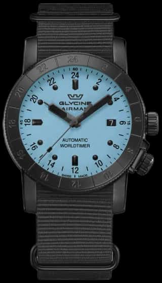 Glycine Men's Airman Contemporary Purist 42mm Automatic Watch GL0491