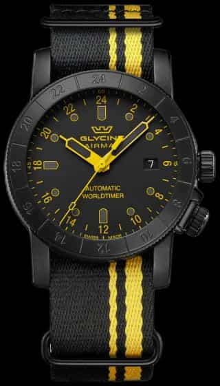 Glycine Men's Airman Contemporary Purist 42mm Automatic Watch GL0498