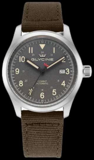 Glycine Men's Combat Field 40mm Automatic Watch GL0577