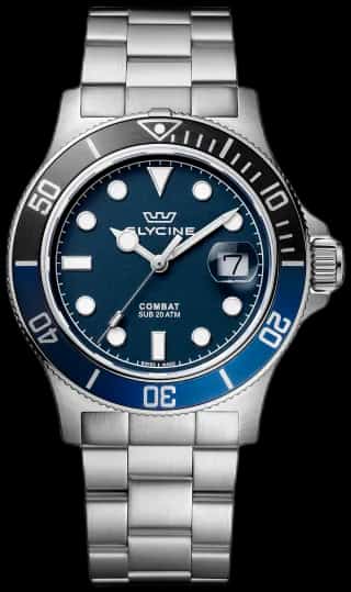 Glycine Men's Combat Sub Sport 42mm Quartz Watch GL1013