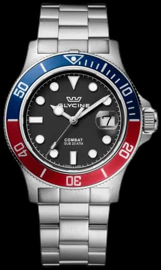 Glycine Men's Combat Sub Sport 42mm Quartz Watch GL1015