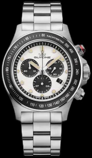 Glycine Men's Combat Chronograph Sport 43mm Quartz Watch GL1044