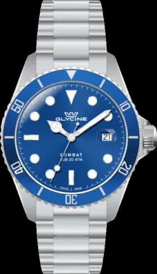 Glycine Men's Combat Sub 40mm Quartz Watch GL1062