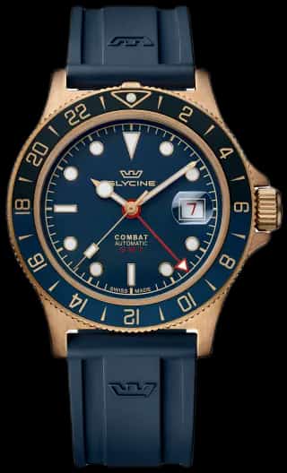 Glycine Combat Sub Sport GMT Bronze