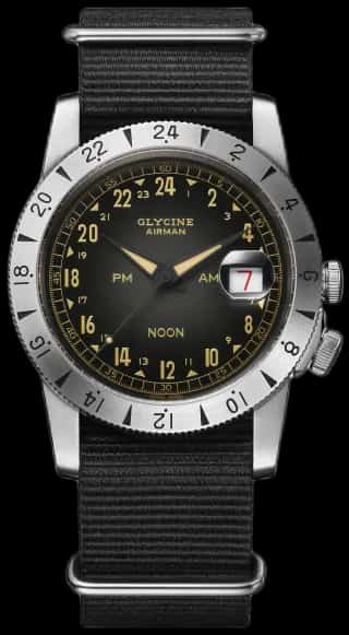 Glycine Airman Vintage Noon Purist