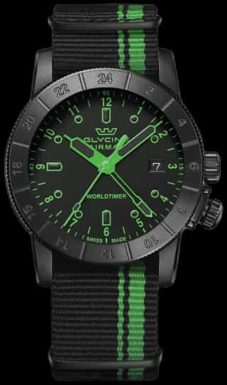 Glycine Airman Worldtimer GMT
