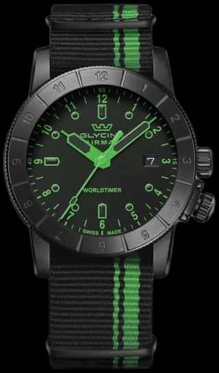 Glycine Airman Worldtimer