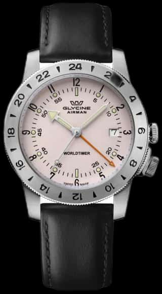 Glycine Airman Worldtimer GMT Dual Time
