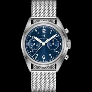 Hamilton Khaki Aviation Pilot Pioneer Mechanical Chrono
