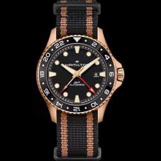 Hamilton Khaki Navy Scuba Automatic GMT 43mm Bronze