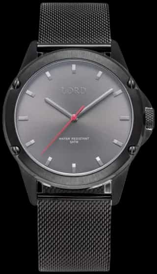 Lord Timepieces Bolt Midnight Black