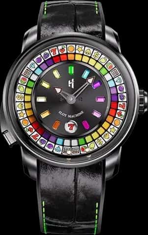 Lucky Harvey Black Slots Machine