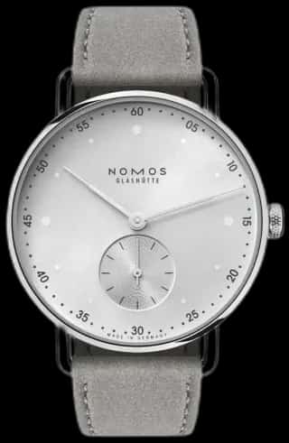 NOMOS Glashütte Metro 33 all silver