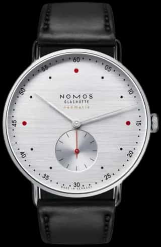 NOMOS Glashütte Metro neomatik 39 silvercut
