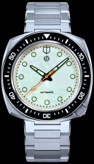 MMI Watches CUTTLECHRON WAVE 316L SS (TRI-LUME) MODEL: CCS-10