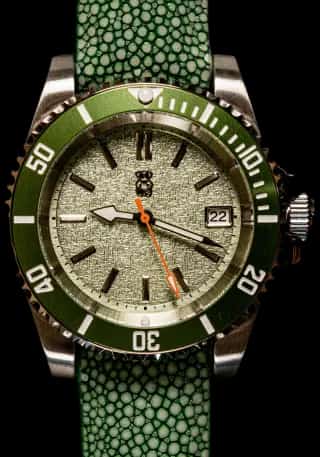 Mr. Eatwell SubLime — Lime Green Dive Watch