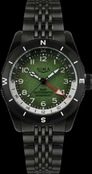 NIMA Watches GREEN TRAIL SHADOW