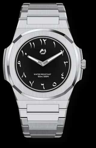 Nuncier MS Silver 38mm BK