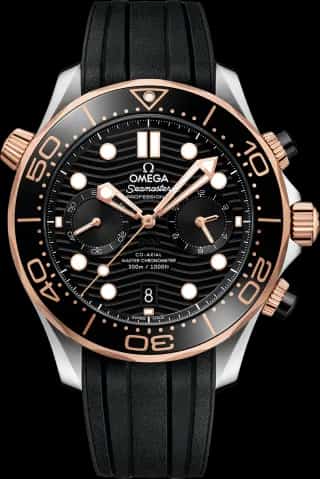 Omega Seamaster Diver 300M Co Axial Master Chronometer Chronograph 44mm