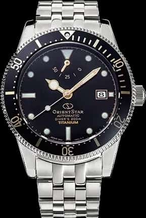 Orient Star M42 Diver 1964 2nd Edition F6 Date 200m Titanium