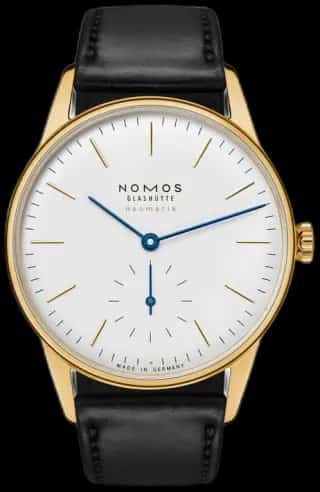 NOMOS Glashütte Orion gold neomatik