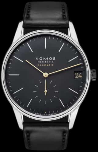 NOMOS Glashütte Orion neomatik 41 date new black