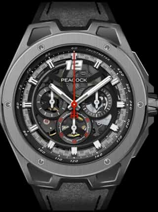 Peacock Watches Ultra Speed Chronograph