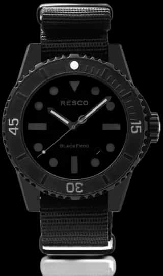 Resco BlackFrog Patriot Gen2 (DLC, 42/45mm, Quartz/Auto)